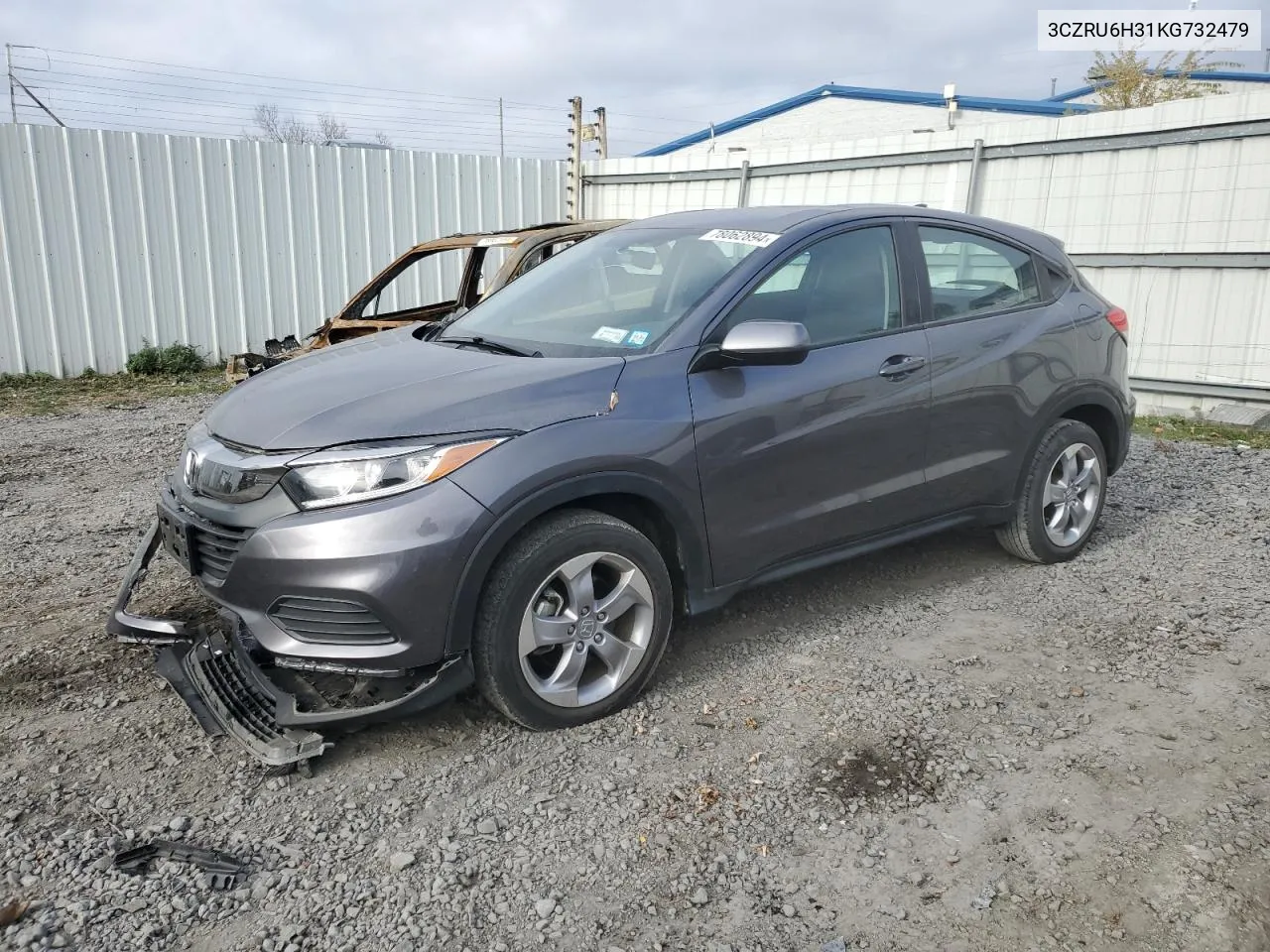 2019 Honda Hr-V Lx VIN: 3CZRU6H31KG732479 Lot: 78062894