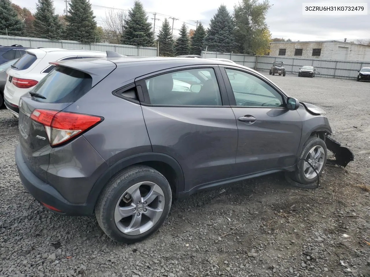 2019 Honda Hr-V Lx VIN: 3CZRU6H31KG732479 Lot: 78062894