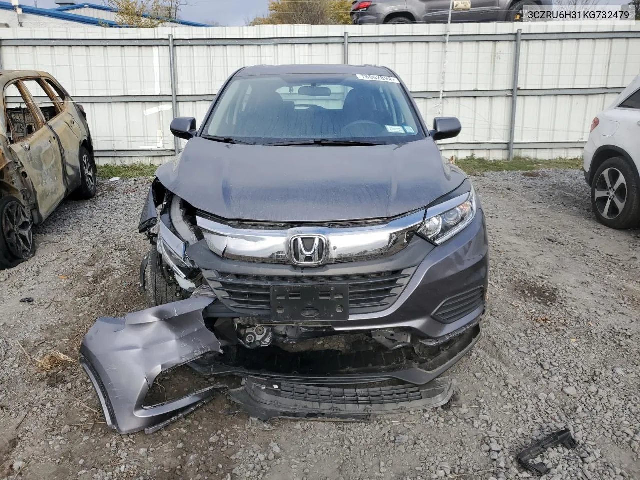 2019 Honda Hr-V Lx VIN: 3CZRU6H31KG732479 Lot: 78062894