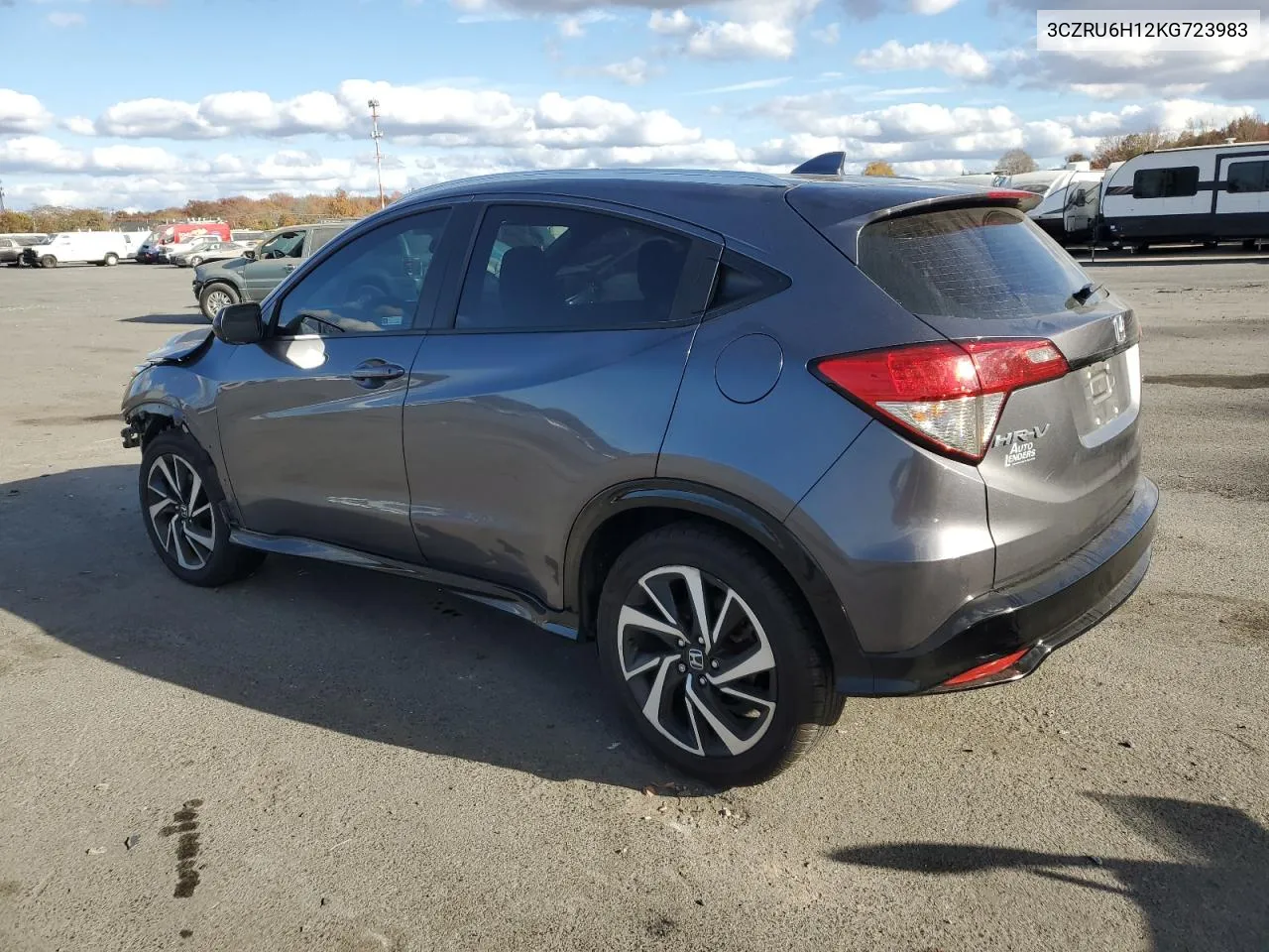 2019 Honda Hr-V Sport VIN: 3CZRU6H12KG723983 Lot: 78392464