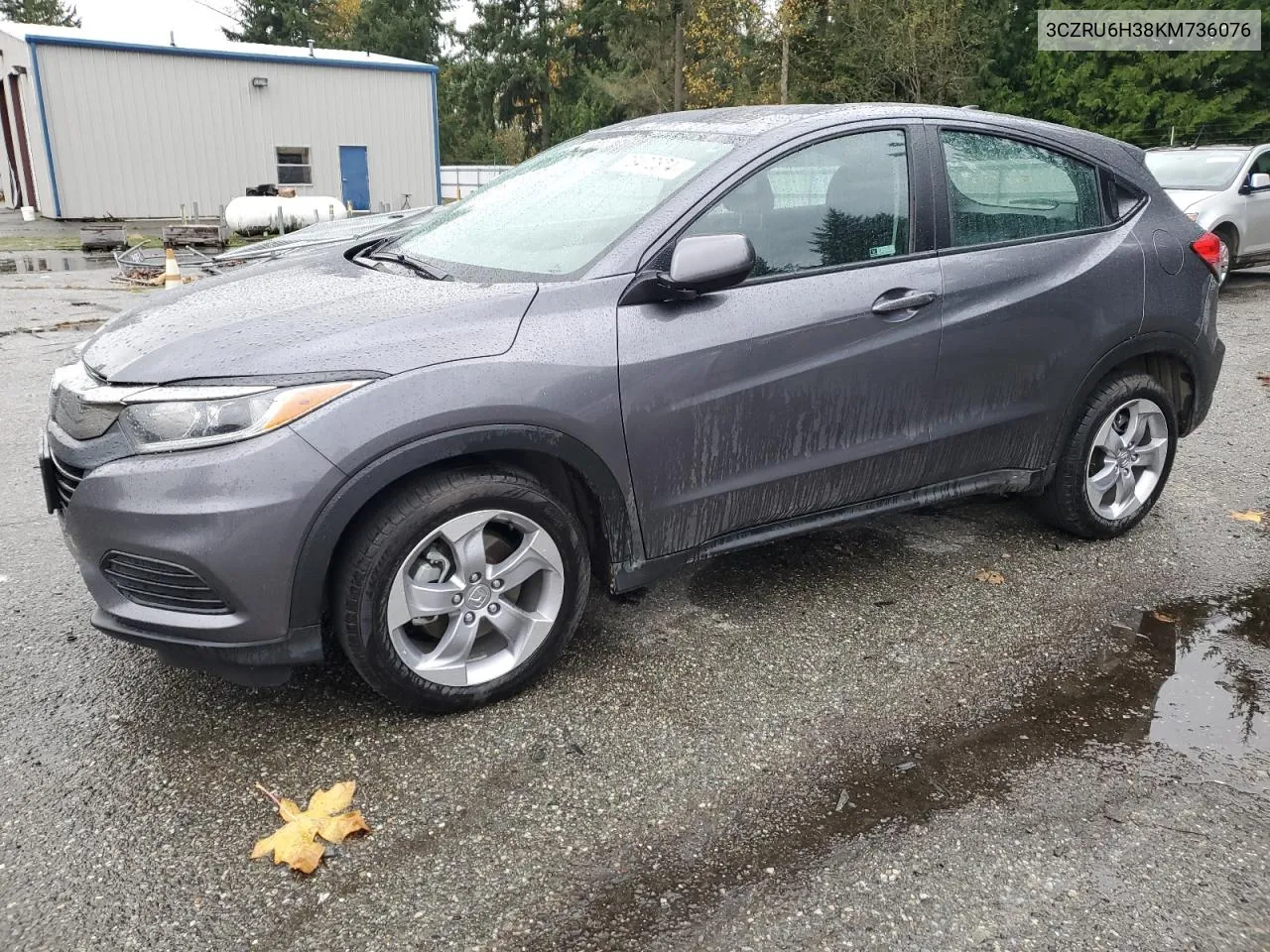 2019 Honda Hr-V Lx VIN: 3CZRU6H38KM736076 Lot: 78472874