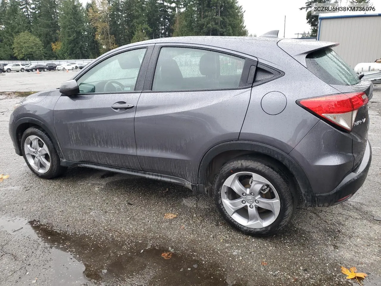 2019 Honda Hr-V Lx VIN: 3CZRU6H38KM736076 Lot: 78472874