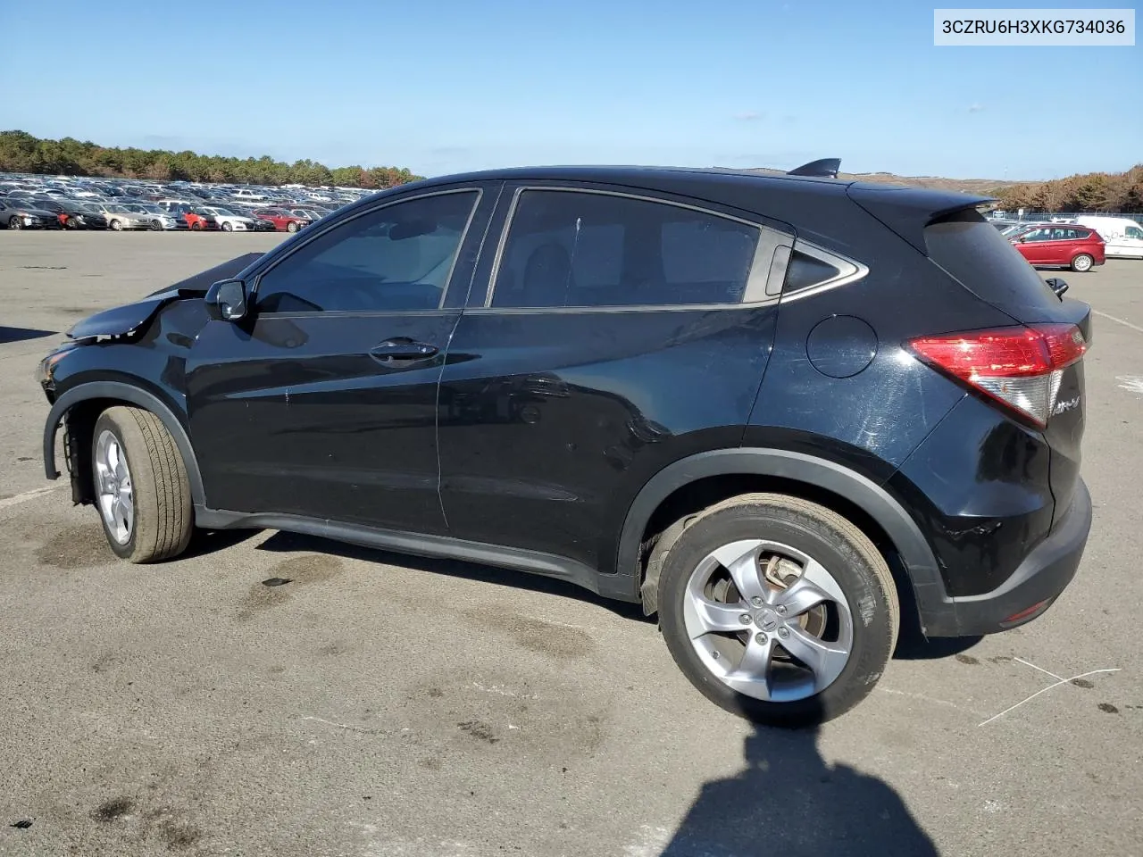 2019 Honda Hr-V Lx VIN: 3CZRU6H3XKG734036 Lot: 78804574