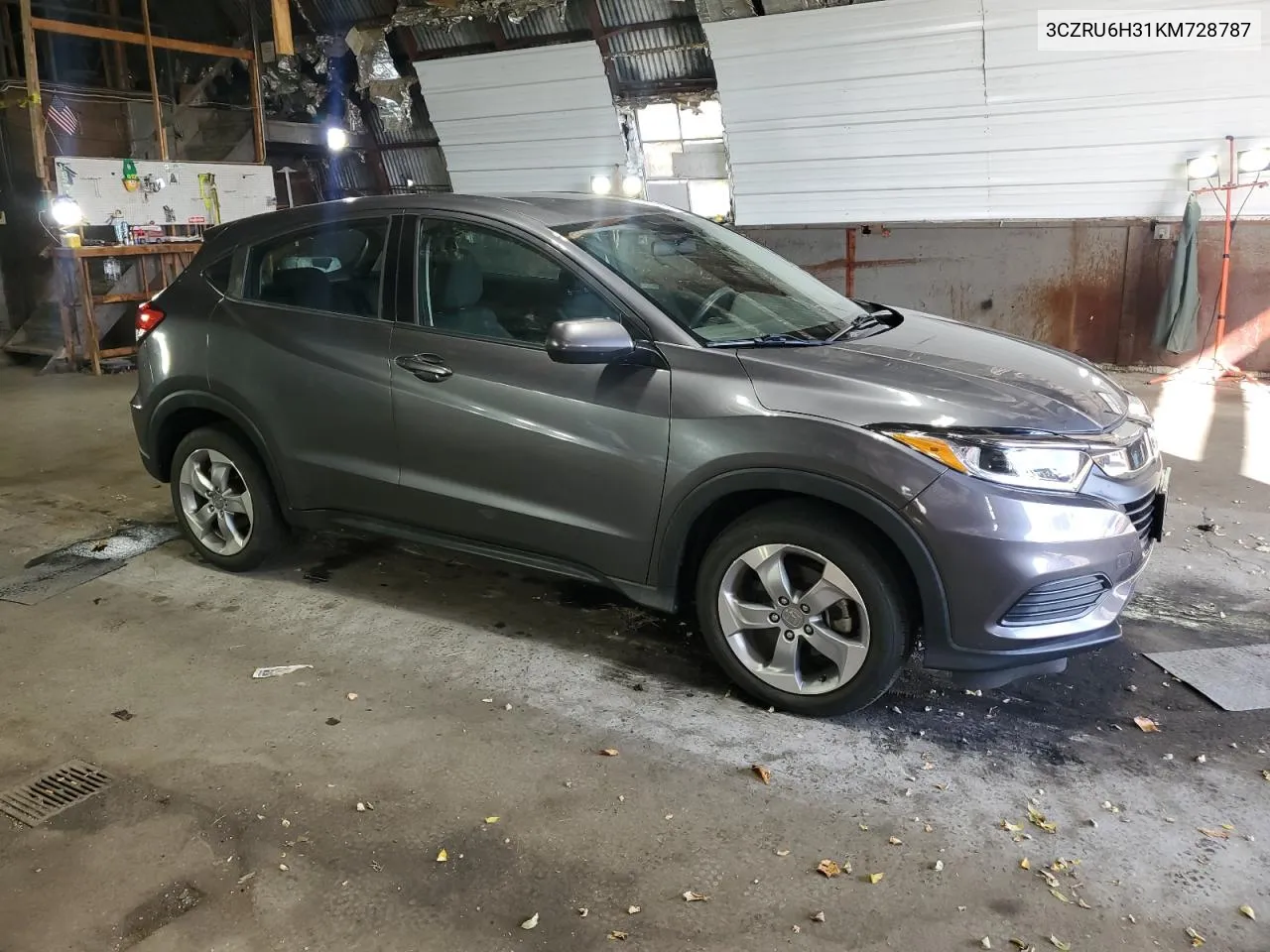 2019 Honda Hr-V Lx VIN: 3CZRU6H31KM728787 Lot: 78841854