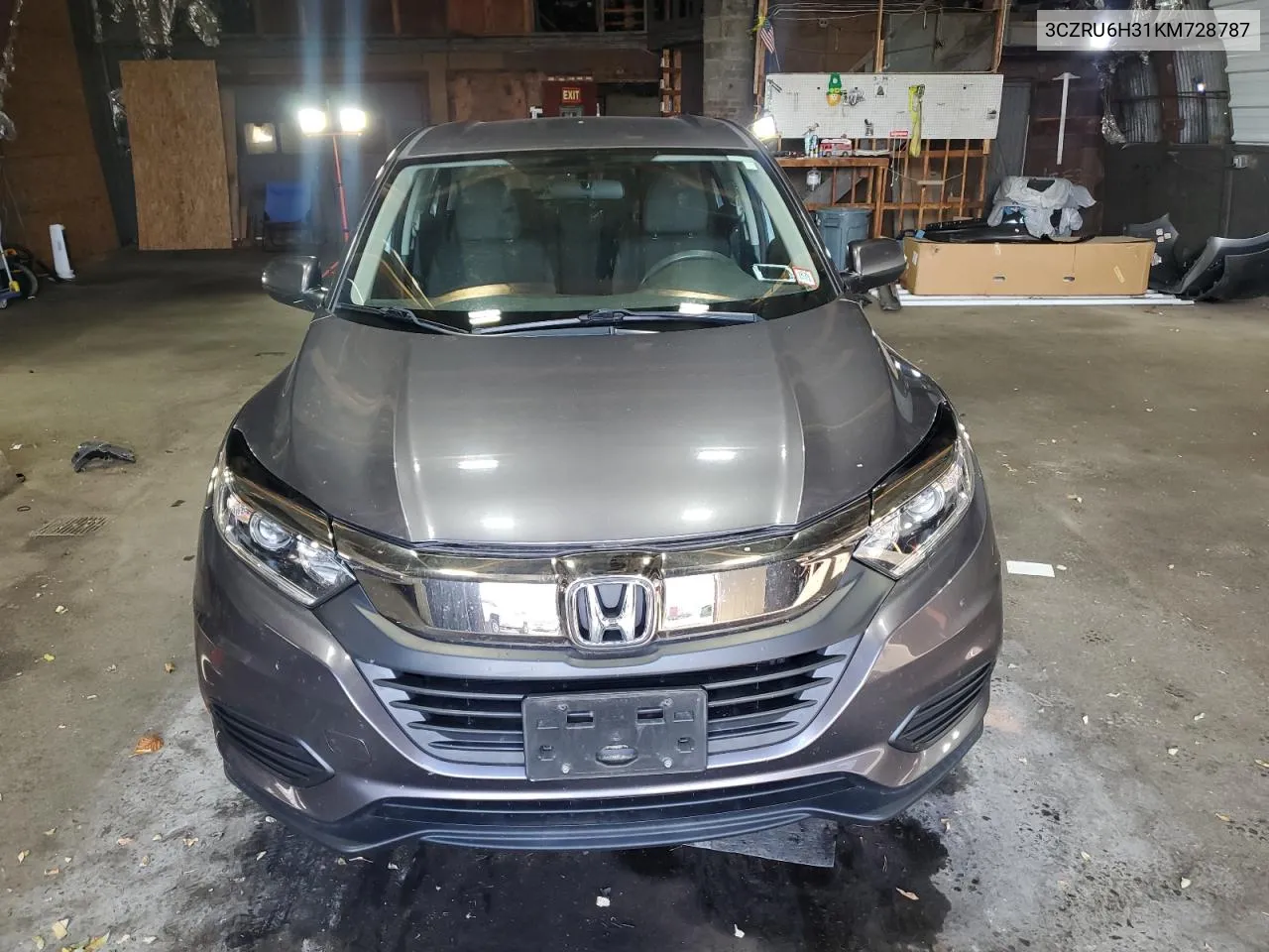 2019 Honda Hr-V Lx VIN: 3CZRU6H31KM728787 Lot: 78841854