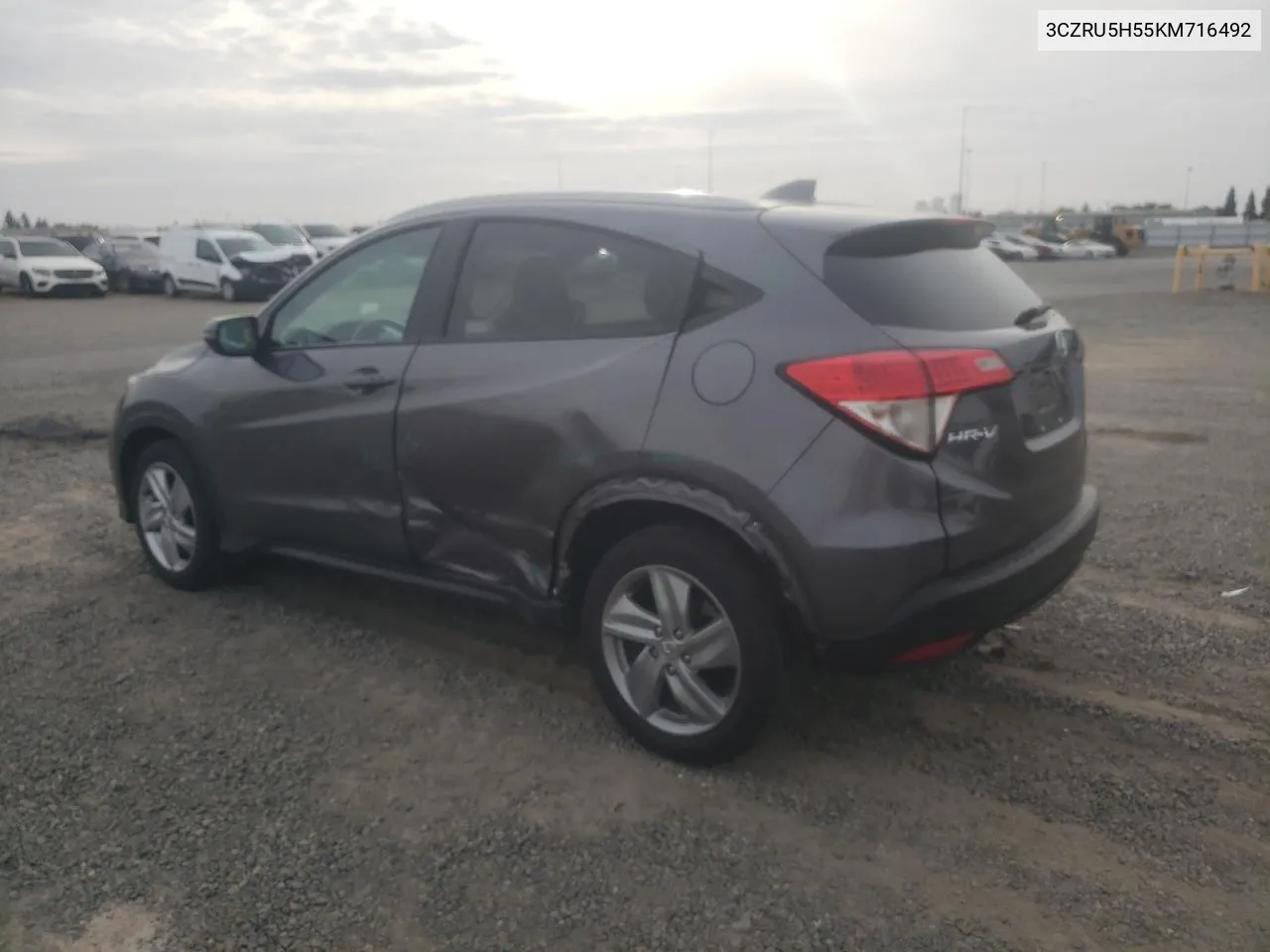 2019 Honda Hr-V Ex VIN: 3CZRU5H55KM716492 Lot: 78888824