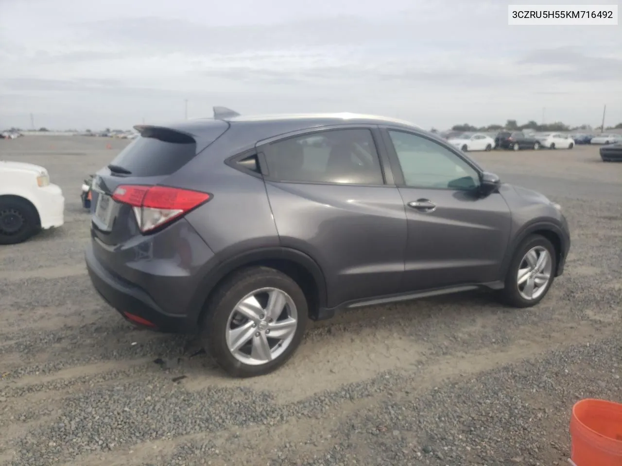 2019 Honda Hr-V Ex VIN: 3CZRU5H55KM716492 Lot: 78888824