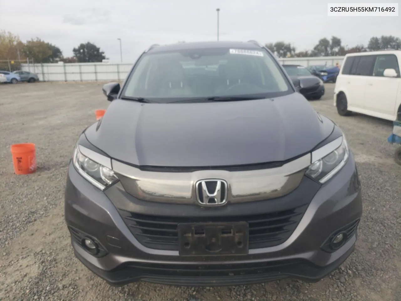 2019 Honda Hr-V Ex VIN: 3CZRU5H55KM716492 Lot: 78888824