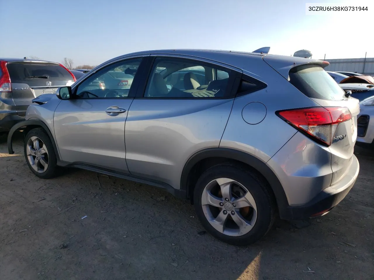 2019 Honda Hr-V Lx VIN: 3CZRU6H38KG731944 Lot: 79706243