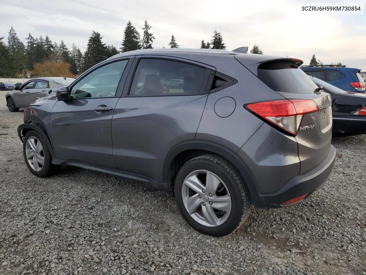 2019 Honda Hr-V Ex VIN: 3CZRU6H59KM730854 Lot: 80112084