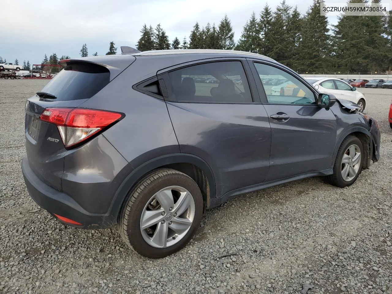 2019 Honda Hr-V Ex VIN: 3CZRU6H59KM730854 Lot: 80112084