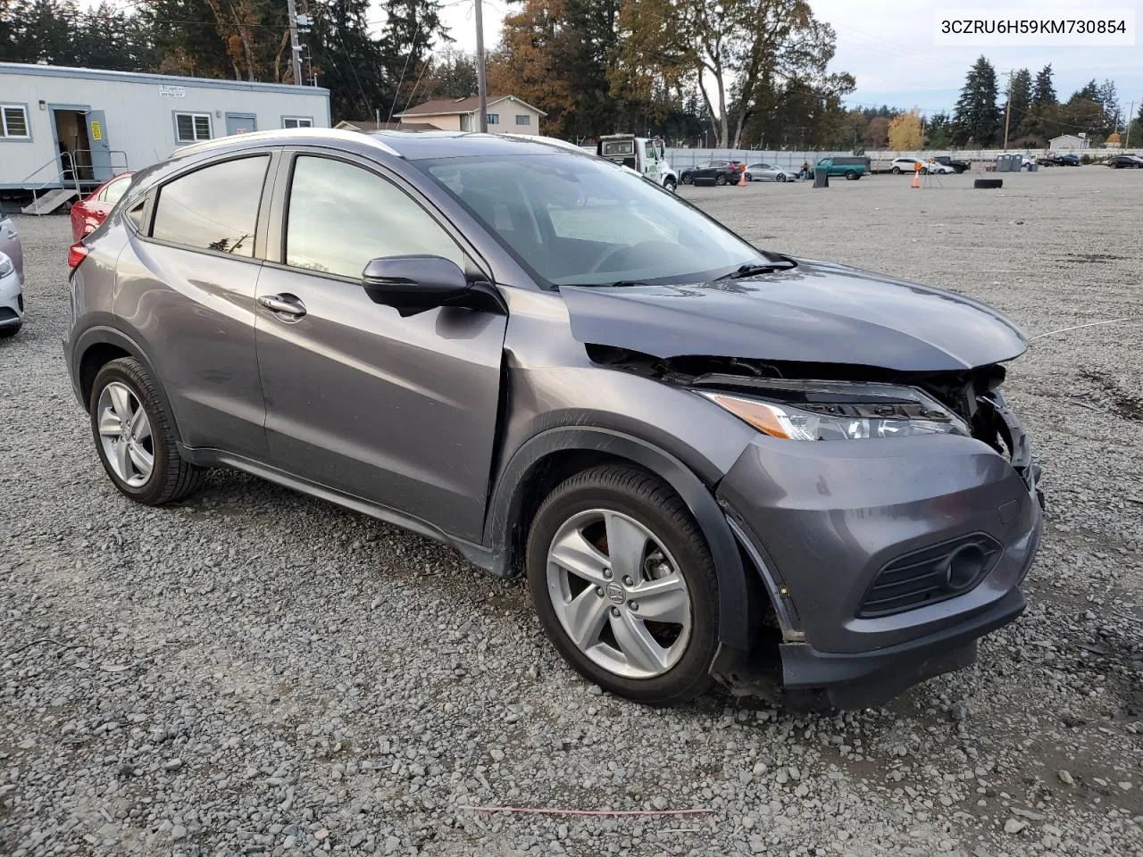 2019 Honda Hr-V Ex VIN: 3CZRU6H59KM730854 Lot: 80112084