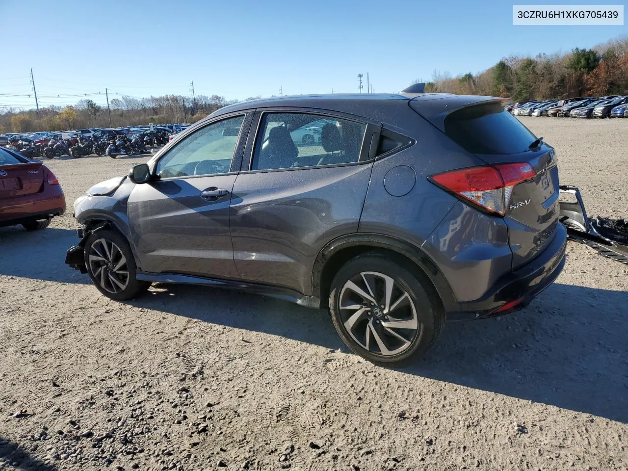 2019 Honda Hr-V Sport VIN: 3CZRU6H1XKG705439 Lot: 80134824