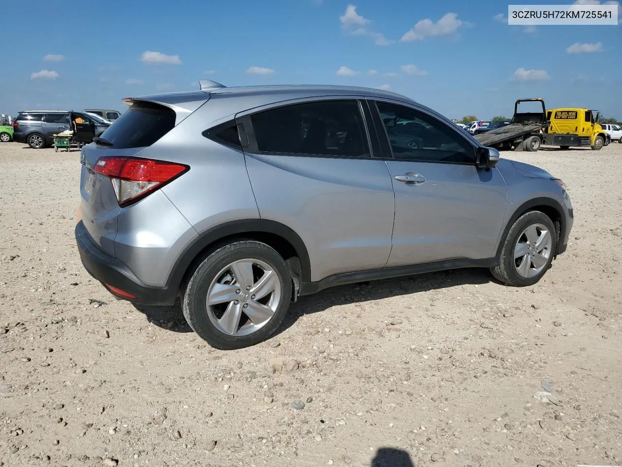 2019 Honda Hr-V Exl VIN: 3CZRU5H72KM725541 Lot: 80321084