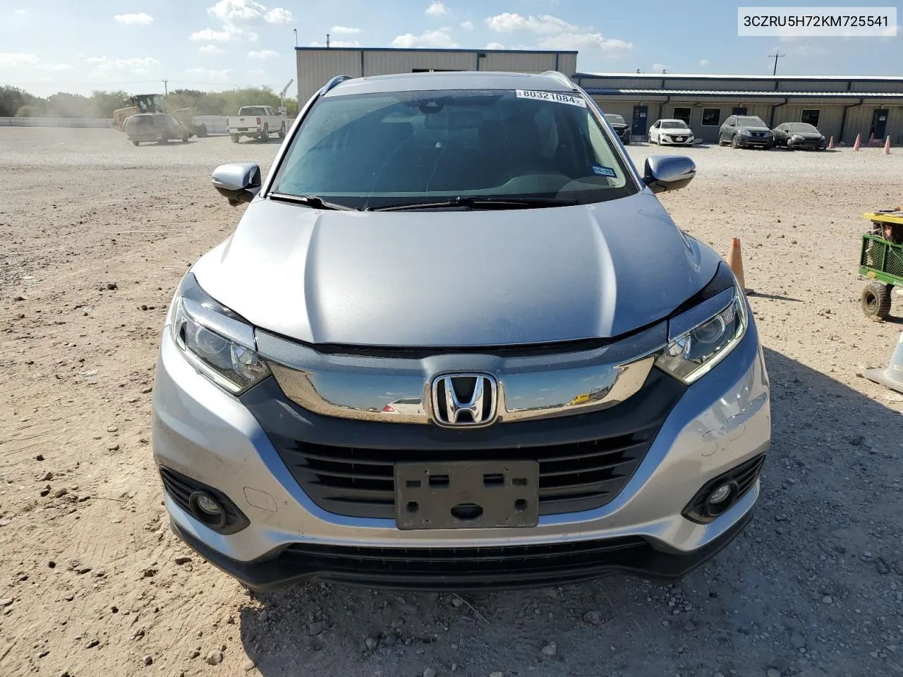 2019 Honda Hr-V Exl VIN: 3CZRU5H72KM725541 Lot: 80321084