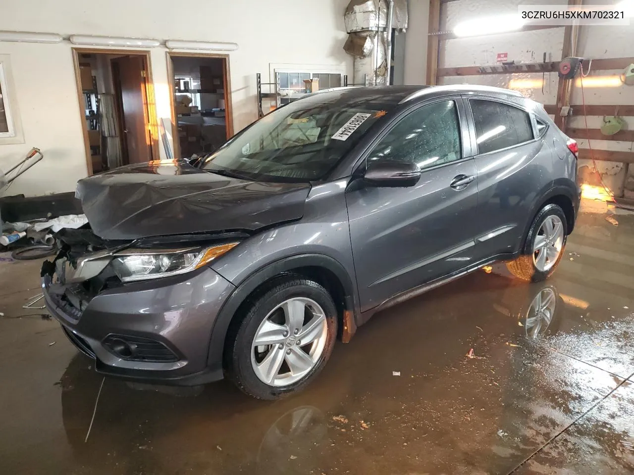 2019 Honda Hr-V Ex VIN: 3CZRU6H5XKM702321 Lot: 80631844