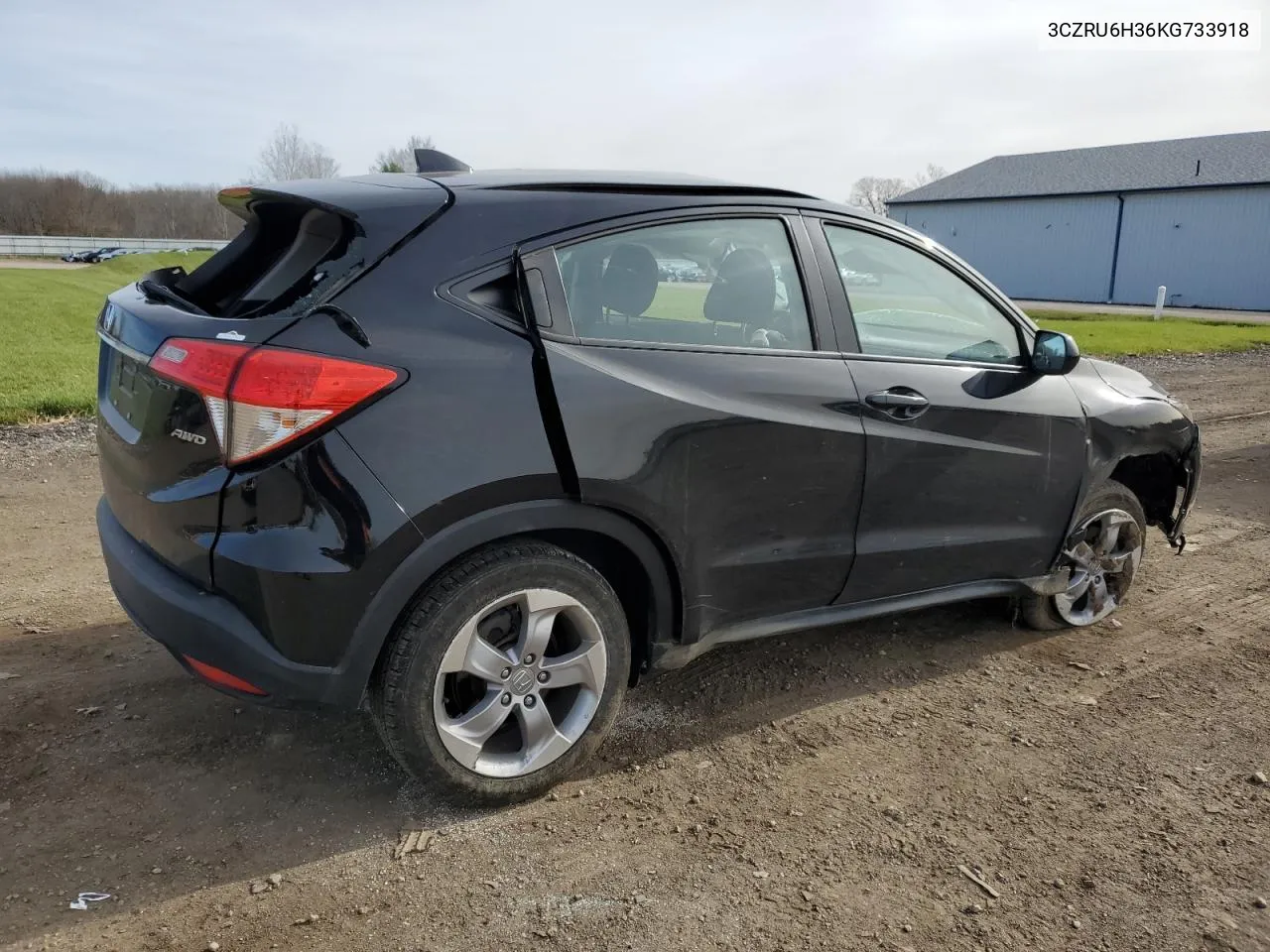 2019 Honda Hr-V Lx VIN: 3CZRU6H36KG733918 Lot: 80701214