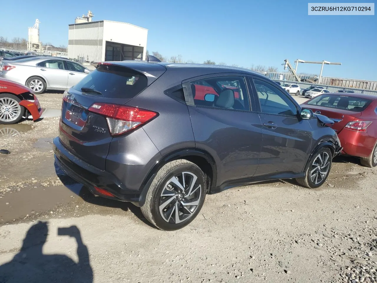 2019 Honda Hr-V Sport VIN: 3CZRU6H12KG710294 Lot: 80763894