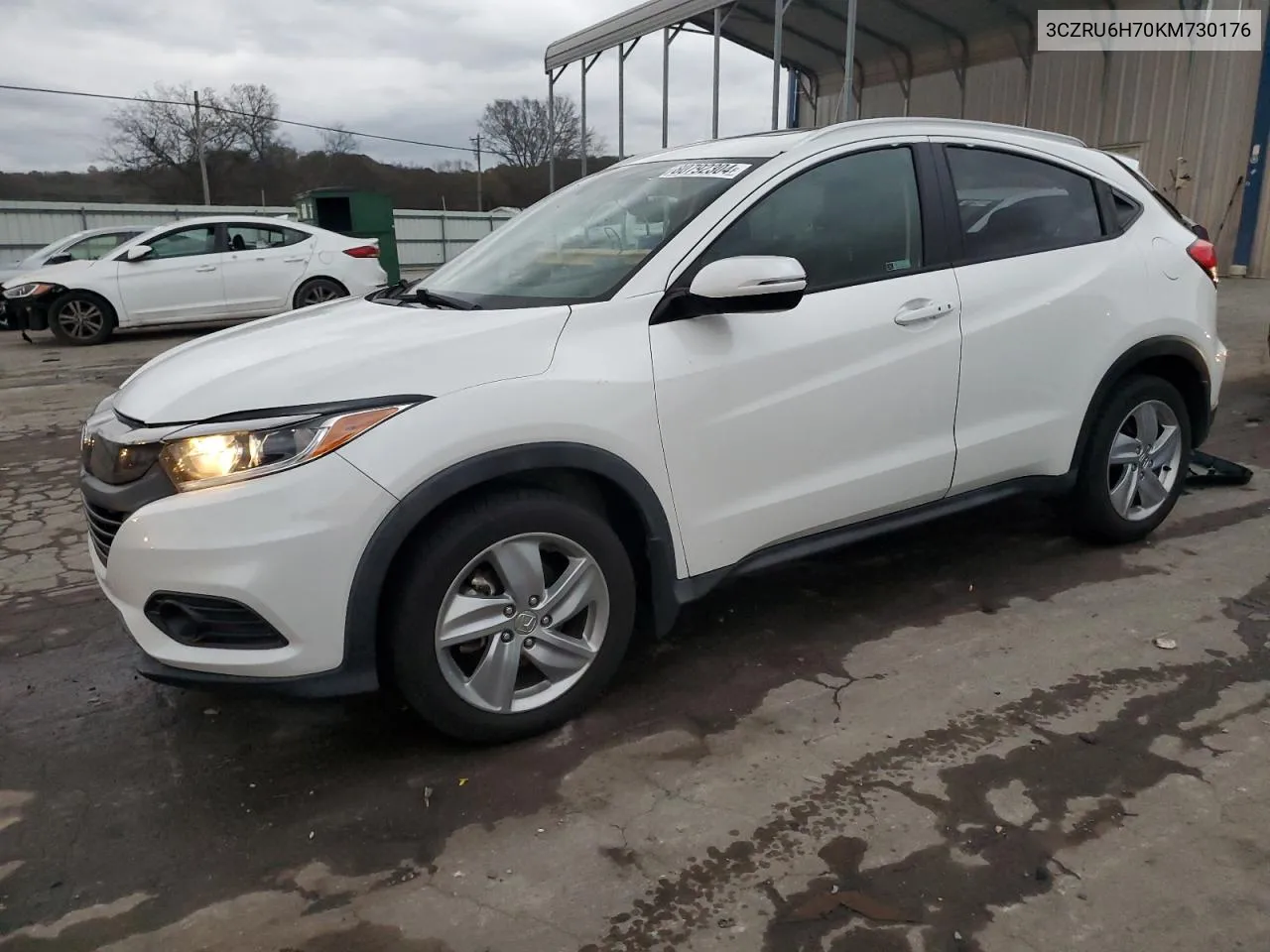 2019 Honda Hr-V Exl VIN: 3CZRU6H70KM730176 Lot: 80792304