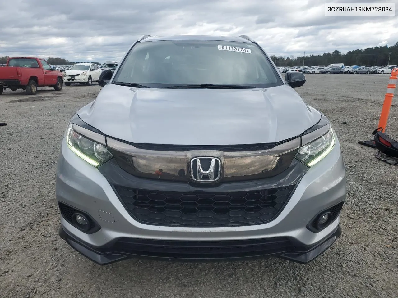 2019 Honda Hr-V Sport VIN: 3CZRU6H19KM728034 Lot: 81113774