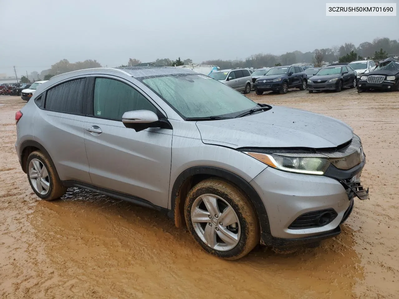 2019 Honda Hr-V Ex VIN: 3CZRU5H50KM701690 Lot: 81503984