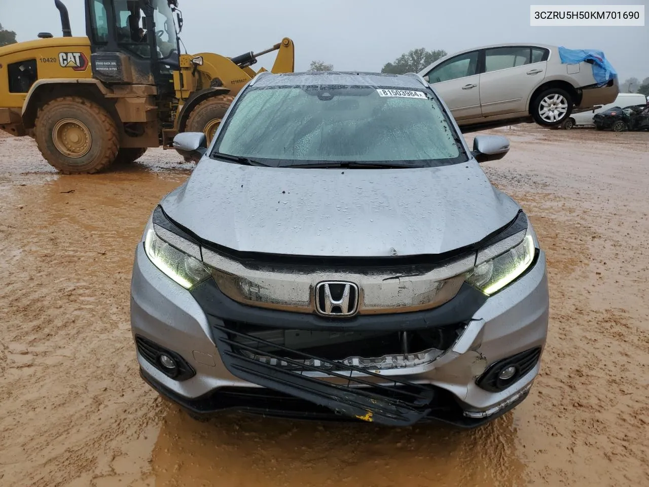 2019 Honda Hr-V Ex VIN: 3CZRU5H50KM701690 Lot: 81503984