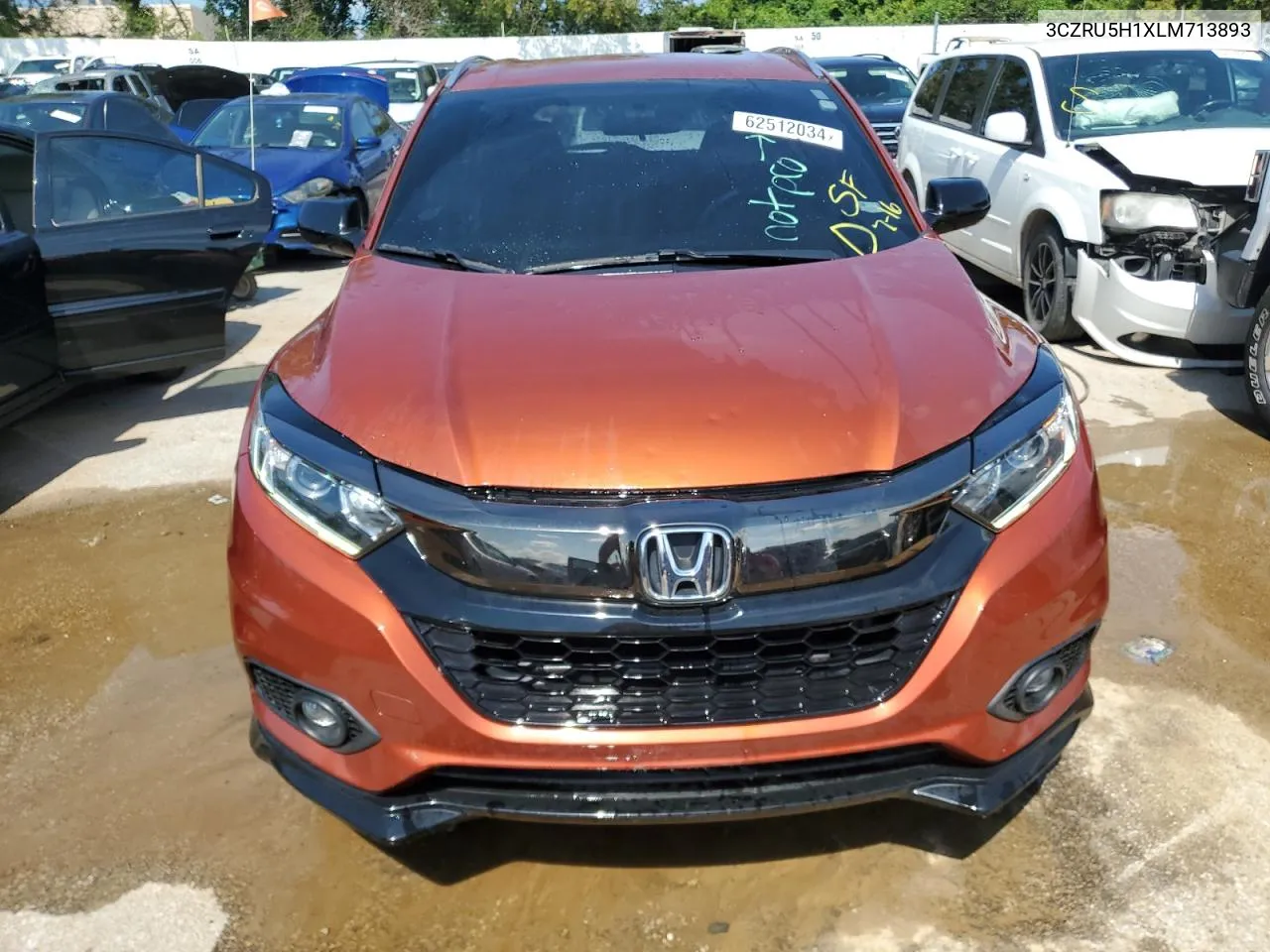 2020 Honda Hr-V Sport VIN: 3CZRU5H1XLM713893 Lot: 62512034