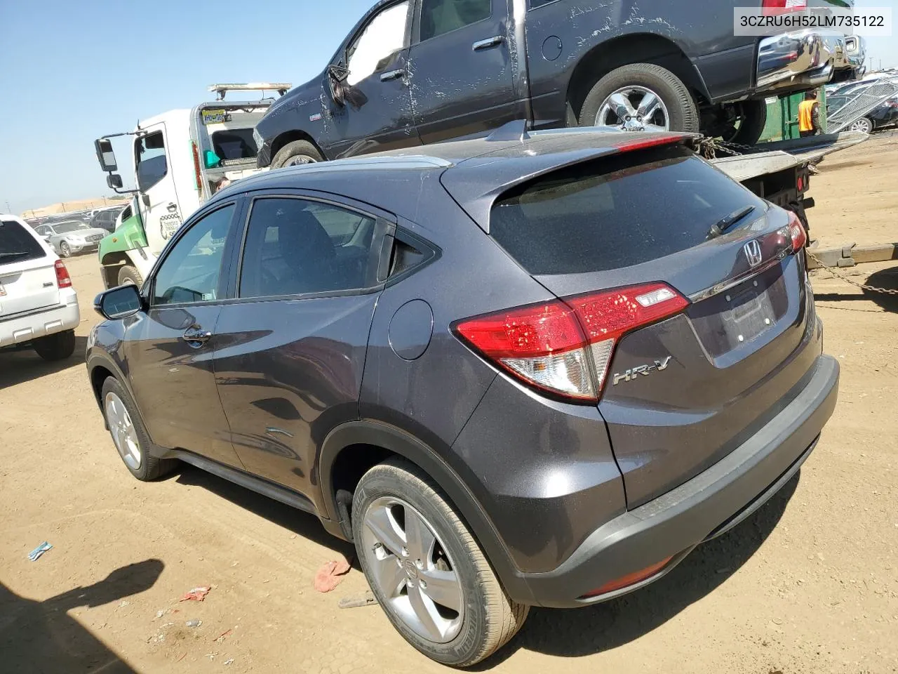 2020 Honda Hr-V Ex VIN: 3CZRU6H52LM735122 Lot: 66383674