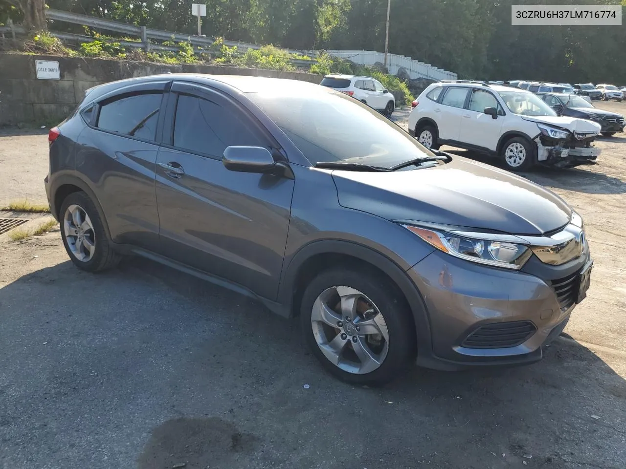 2020 Honda Hr-V Lx VIN: 3CZRU6H37LM716774 Lot: 66783654