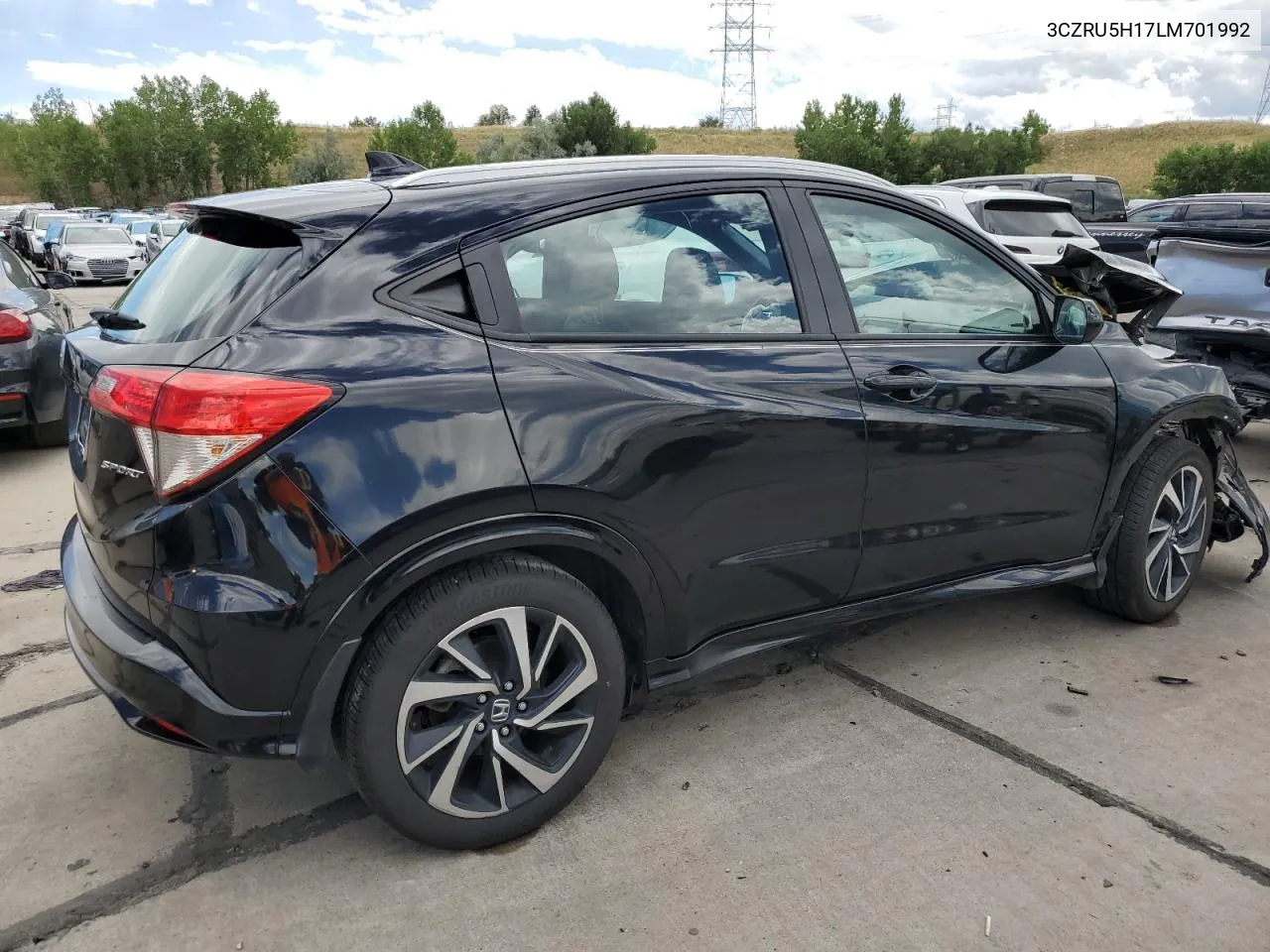 2020 Honda Hr-V Sport VIN: 3CZRU5H17LM701992 Lot: 67528314