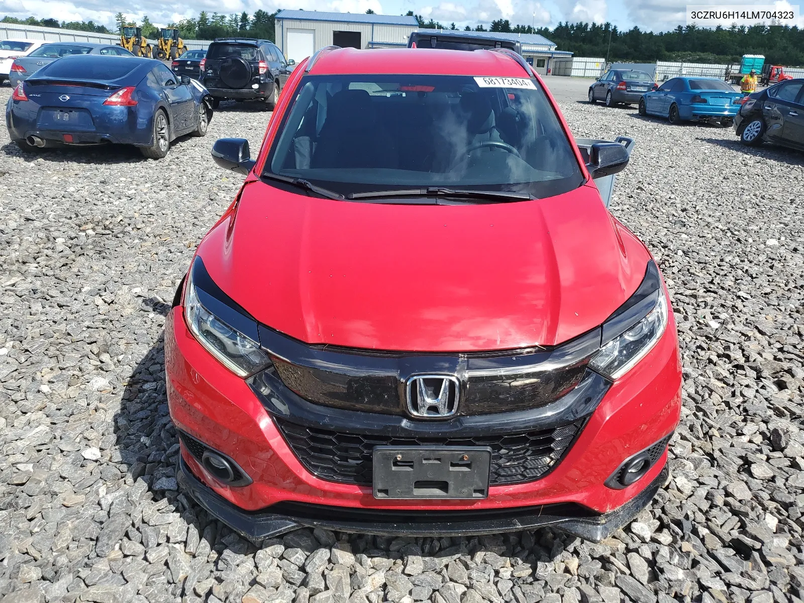 2020 Honda Hr-V Sport VIN: 3CZRU6H14LM704323 Lot: 68173404