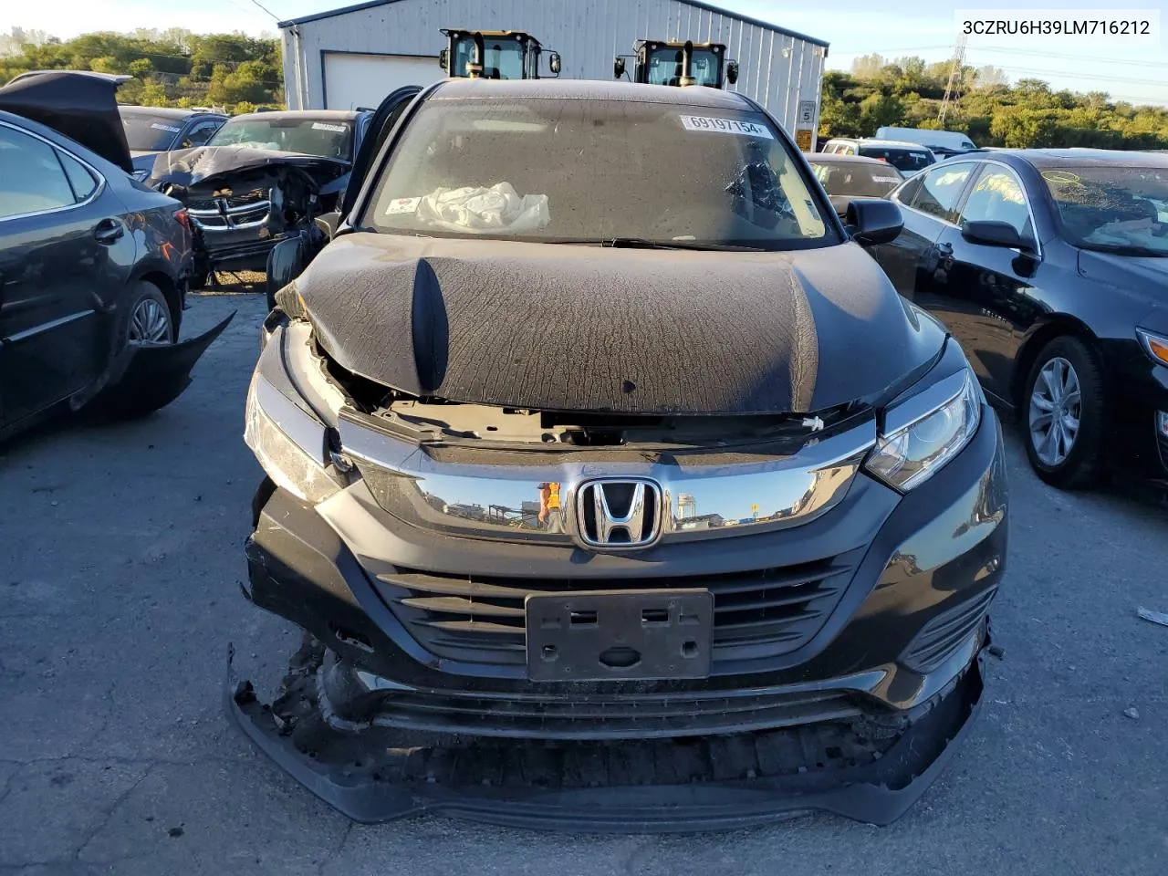 2020 Honda Hr-V Lx VIN: 3CZRU6H39LM716212 Lot: 69197154