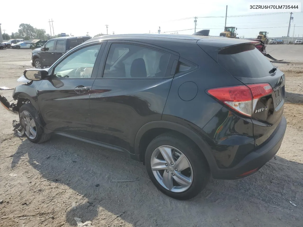 2020 Honda Hr-V Exl VIN: 3CZRU6H70LM735444 Lot: 69389014