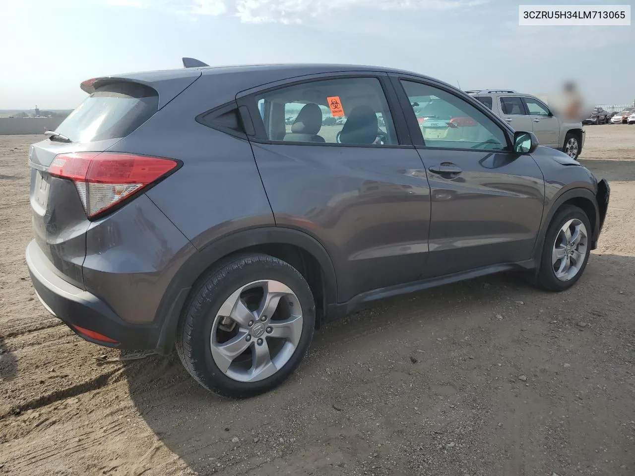 2020 Honda Hr-V Lx VIN: 3CZRU5H34LM713065 Lot: 70813604