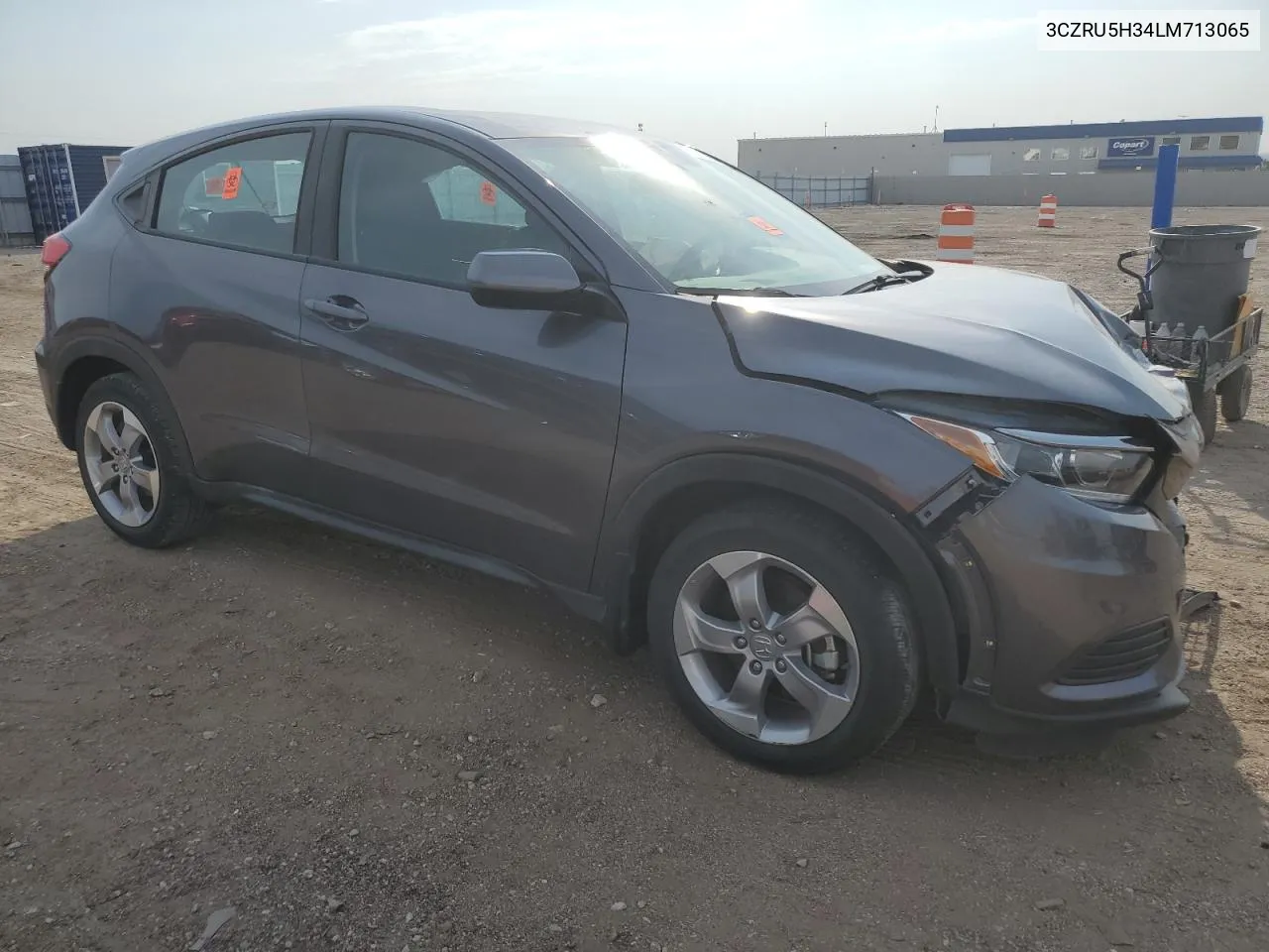 2020 Honda Hr-V Lx VIN: 3CZRU5H34LM713065 Lot: 70813604