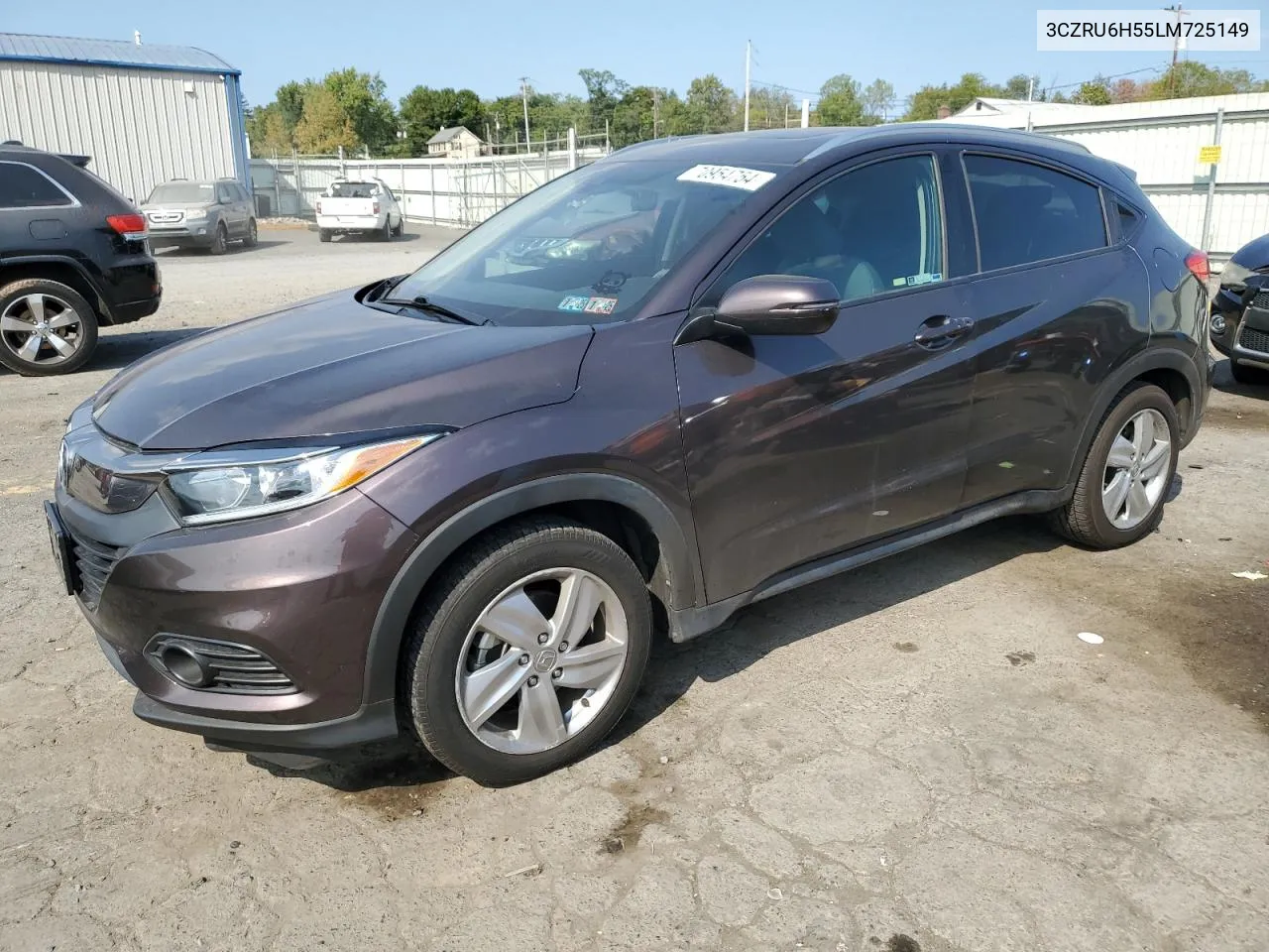 2020 Honda Hr-V Ex VIN: 3CZRU6H55LM725149 Lot: 70954754