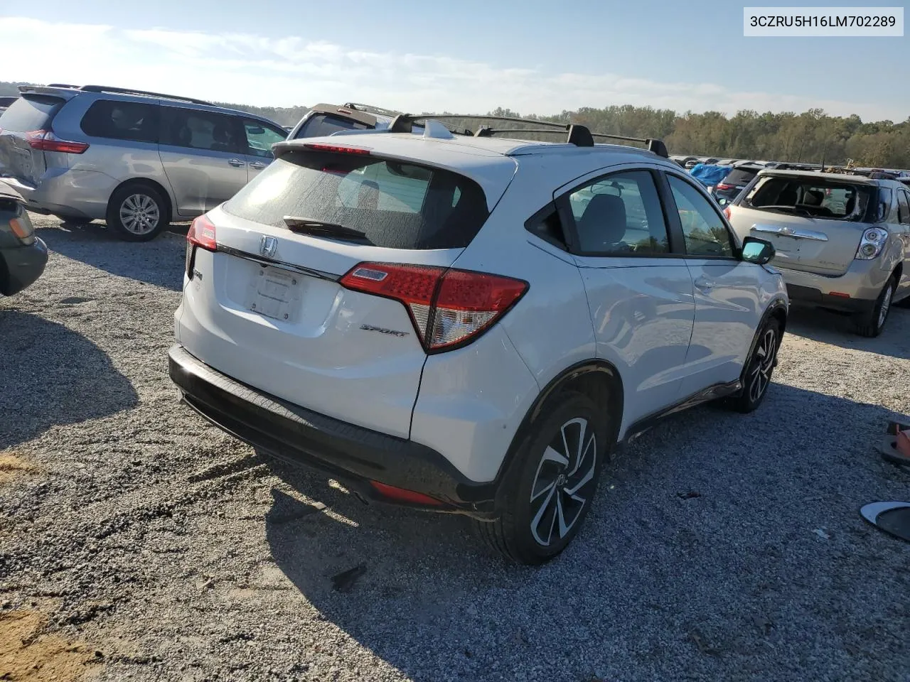 2020 Honda Hr-V Sport VIN: 3CZRU5H16LM702289 Lot: 73575034