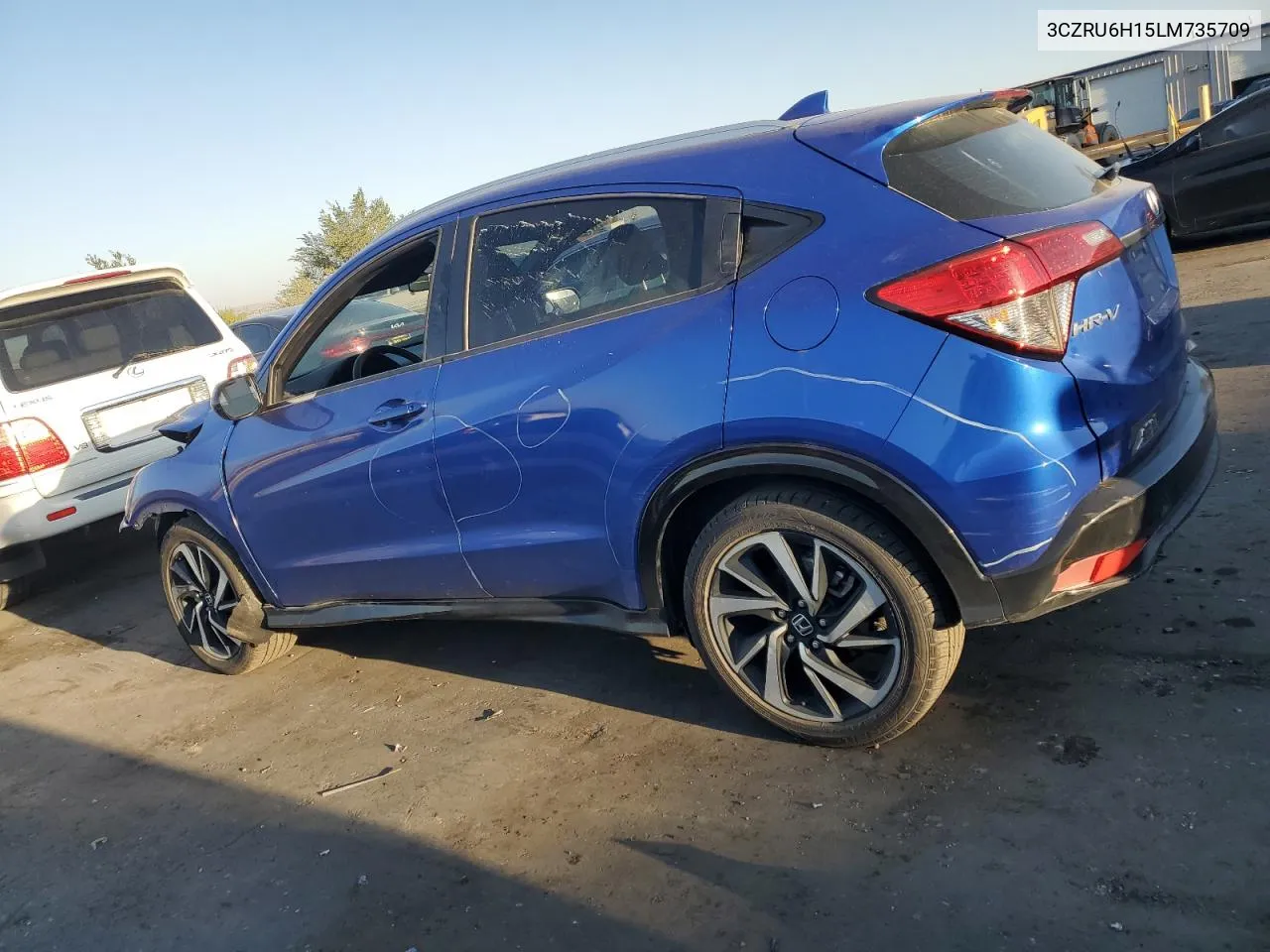 2020 Honda Hr-V Sport VIN: 3CZRU6H15LM735709 Lot: 73631494