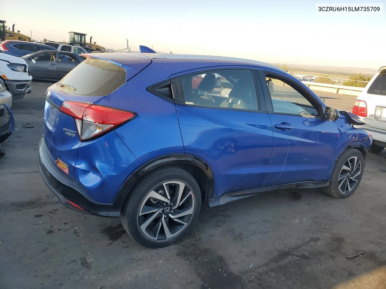 2020 Honda Hr-V Sport VIN: 3CZRU6H15LM735709 Lot: 73631494