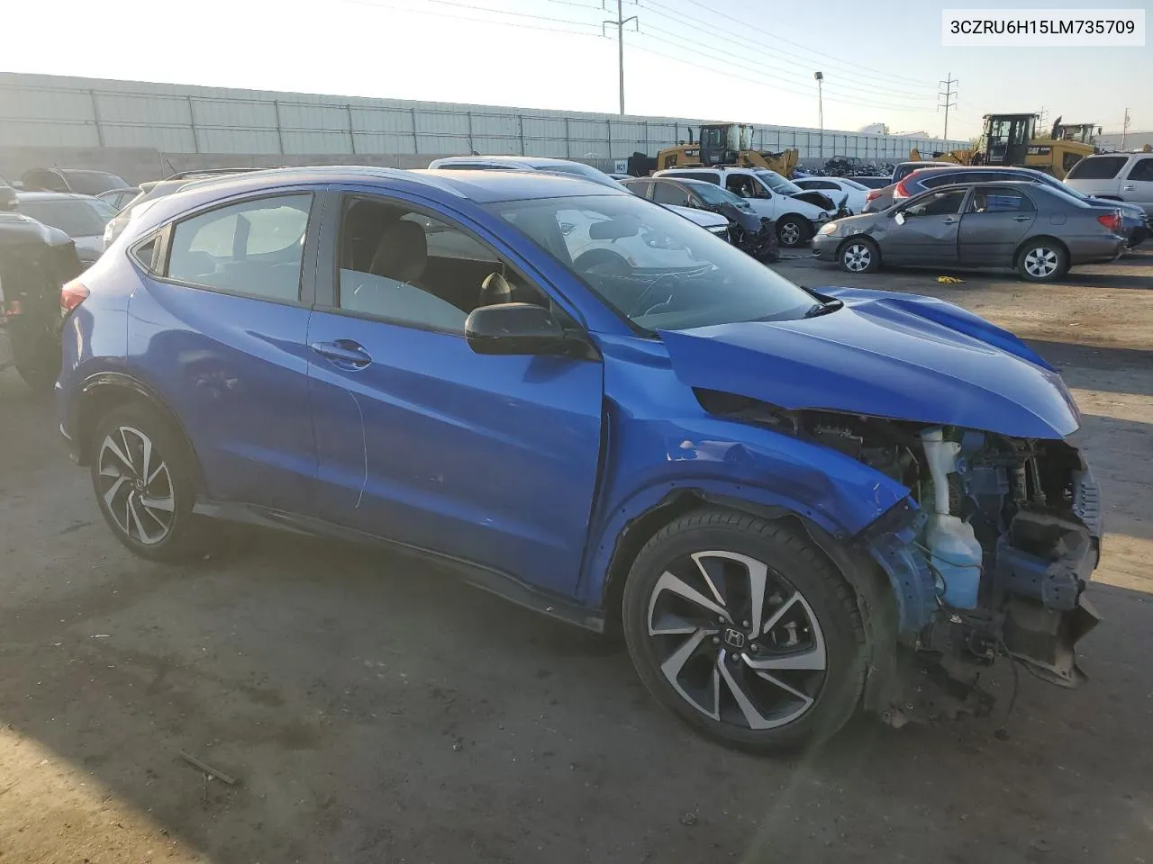 2020 Honda Hr-V Sport VIN: 3CZRU6H15LM735709 Lot: 73631494