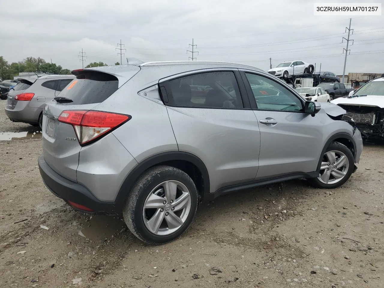 2020 Honda Hr-V Ex VIN: 3CZRU6H59LM701257 Lot: 73947984