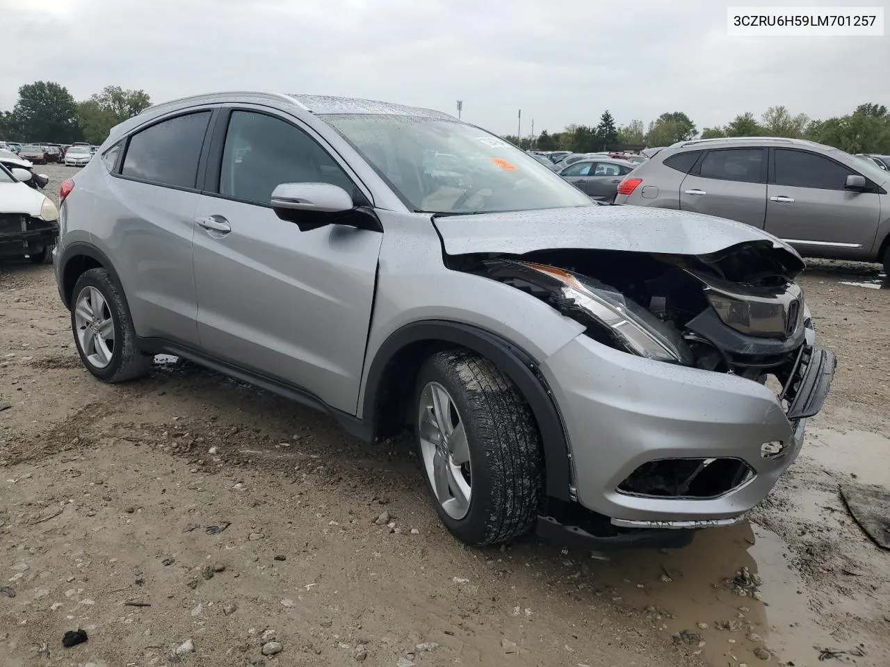 2020 Honda Hr-V Ex VIN: 3CZRU6H59LM701257 Lot: 73947984