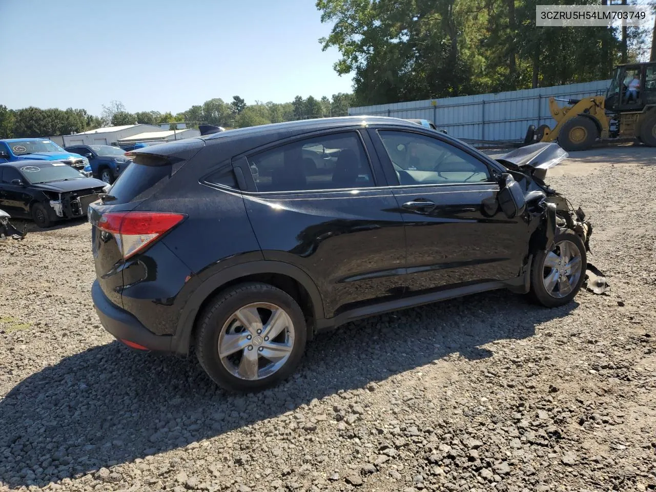 2020 Honda Hr-V Ex VIN: 3CZRU5H54LM703749 Lot: 74213484