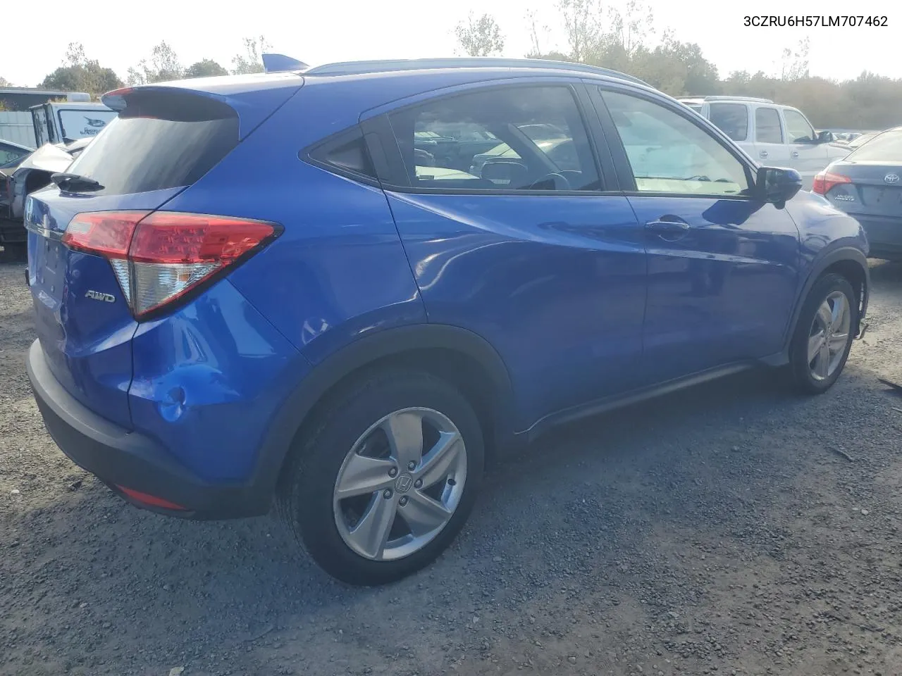 2020 Honda Hr-V Ex VIN: 3CZRU6H57LM707462 Lot: 75548044