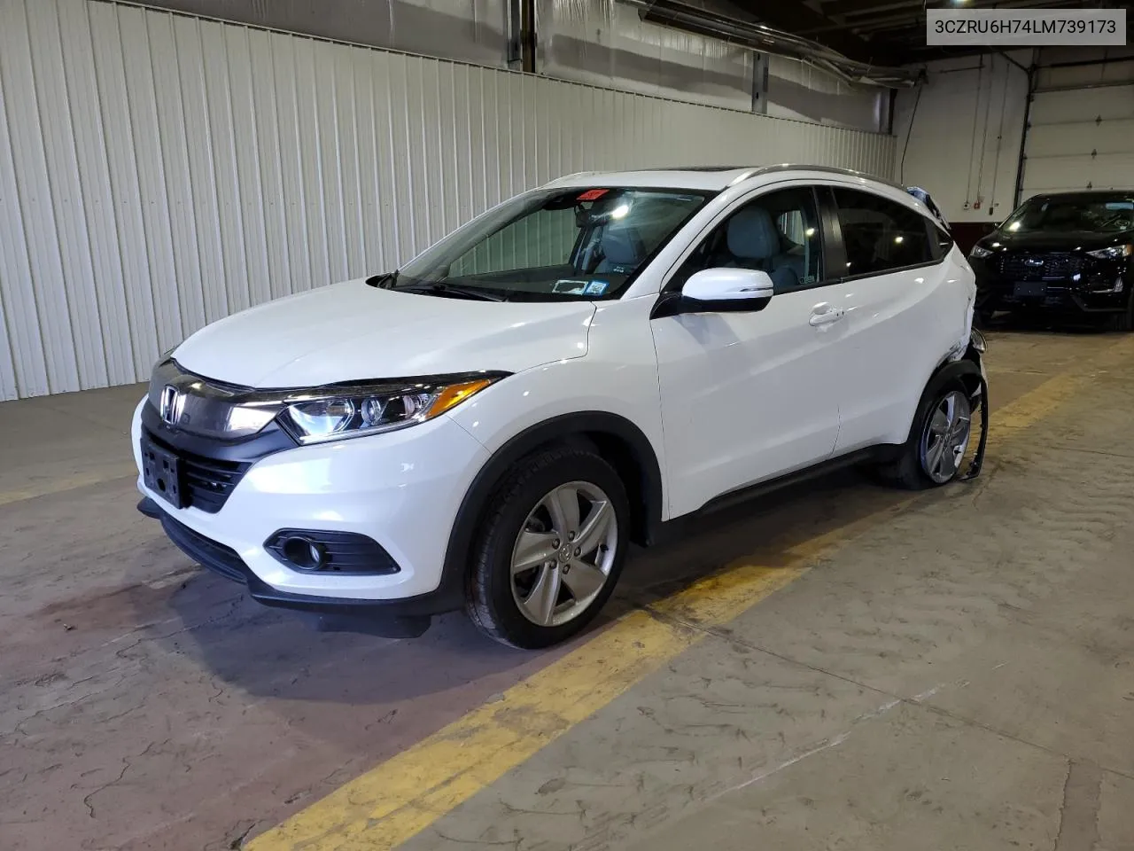 2020 Honda Hr-V Exl VIN: 3CZRU6H74LM739173 Lot: 76027764