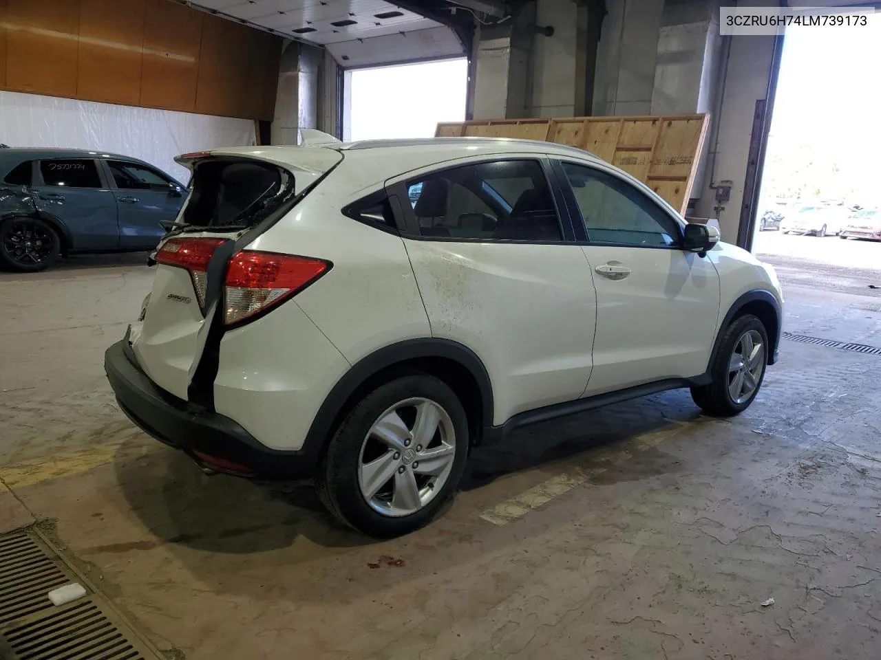 2020 Honda Hr-V Exl VIN: 3CZRU6H74LM739173 Lot: 76027764