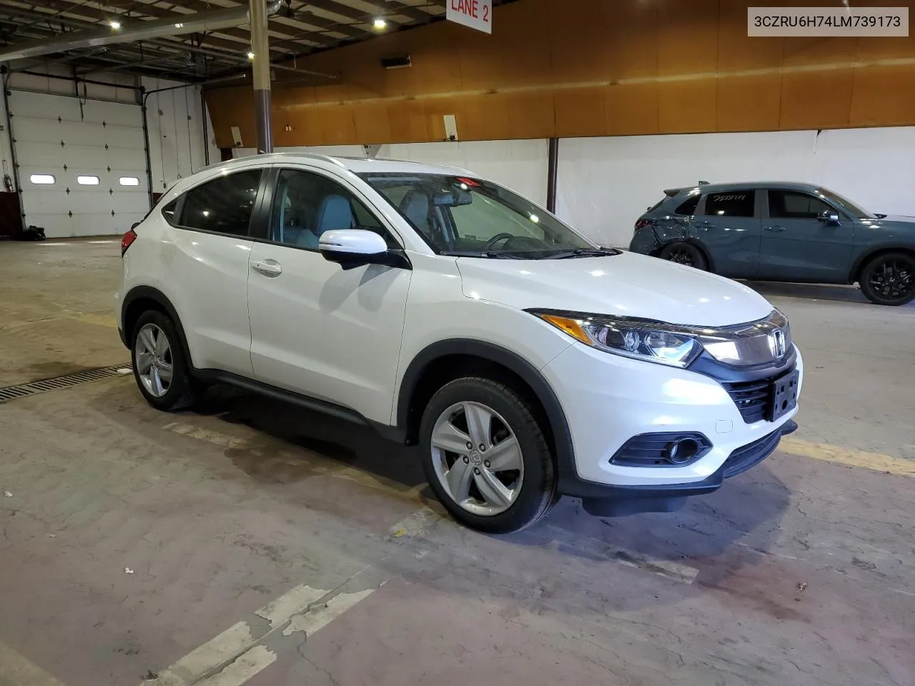 2020 Honda Hr-V Exl VIN: 3CZRU6H74LM739173 Lot: 76027764