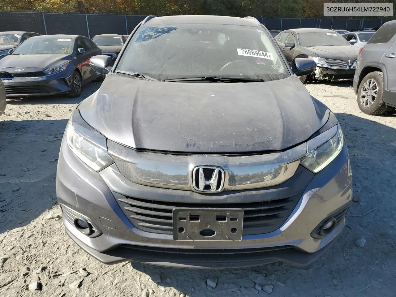 3CZRU6H54LM722940 2020 Honda Hr-V Ex