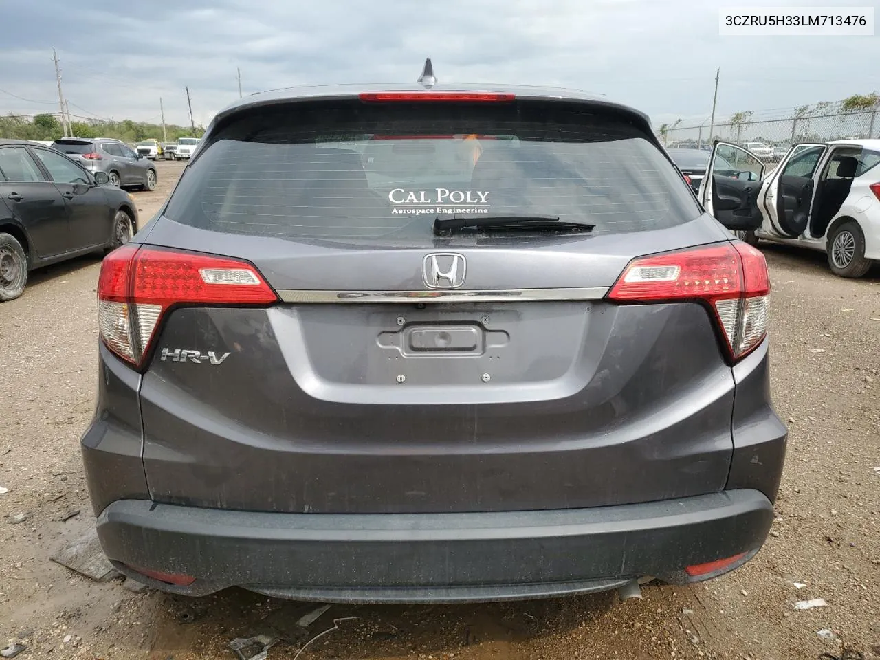 2020 Honda Hr-V Lx VIN: 3CZRU5H33LM713476 Lot: 78853304