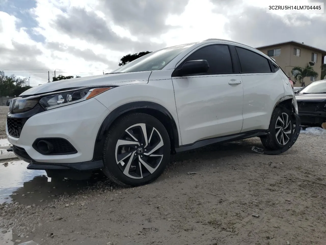 2020 Honda Hr-V Sport VIN: 3CZRU5H14LM704445 Lot: 79264944